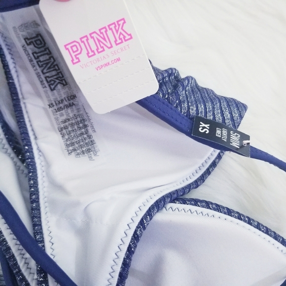New PINK Victoria's Secret swimsuit bikini top XS - Picture 4 of 4